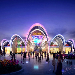 戶外LED平直天幕顯示屏